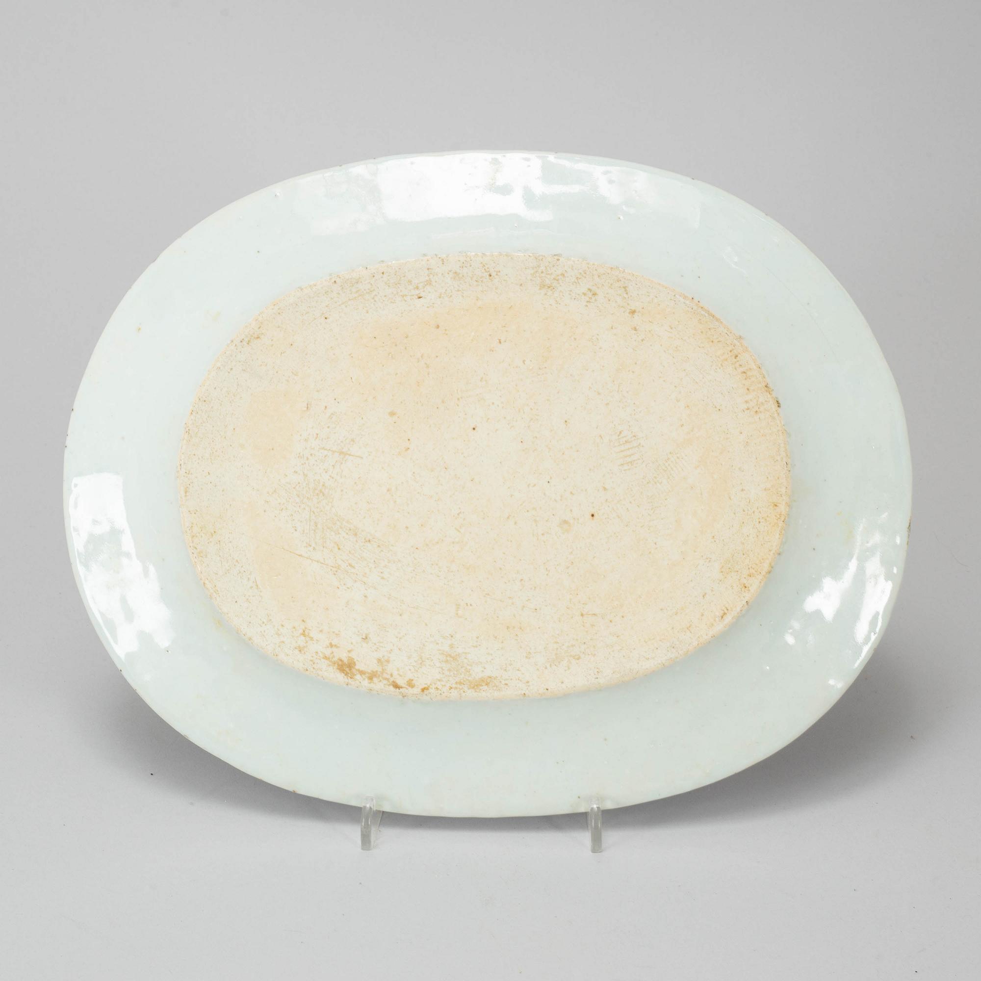 A blue and white "Fitz-Hugh part dinner service, Qing dynasty, Qianlong (1736-95). (23 pieces).