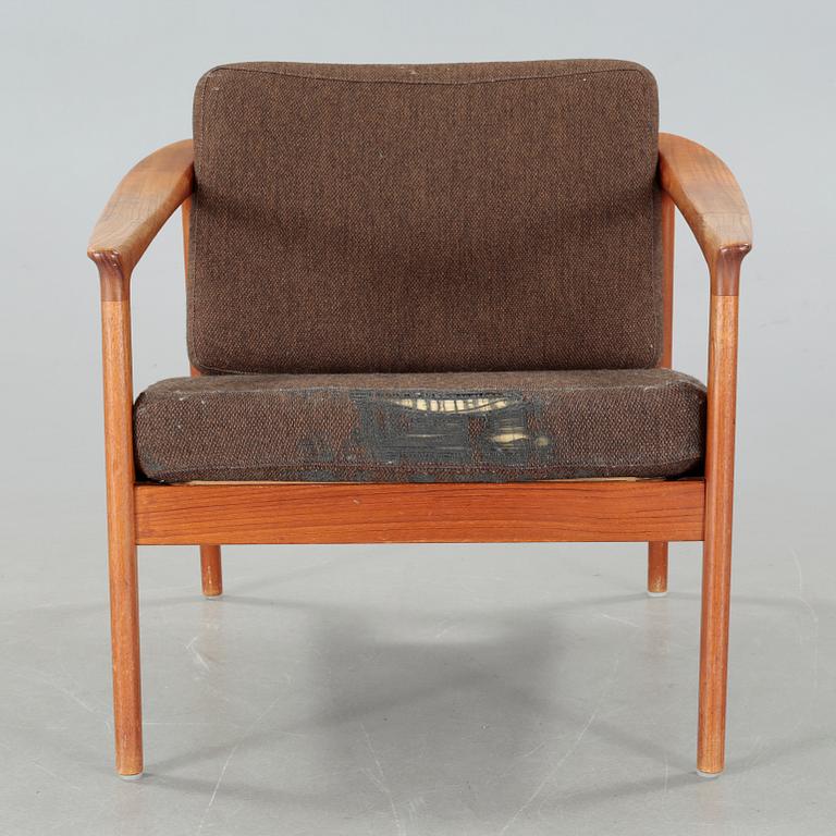 FOLKE OLSSON, fåtölj, "Monterey"/"5-162", AB Svenska Möbelfabrikerna, Bodafors, daterad 1963.