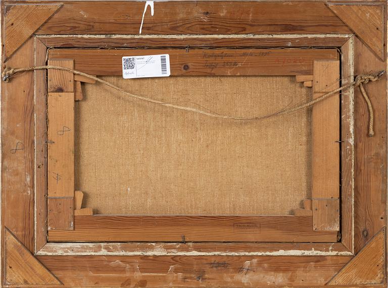 Christian Zacho, oil on canvas, signed and dated 1895.