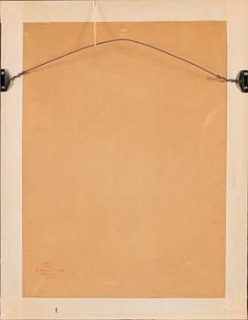 Eero Järnefelt, softground etching, plate signed and dated -22.