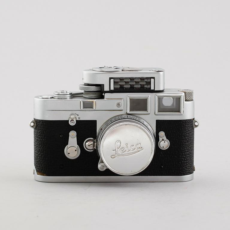 KAMERA, Leica M3 med Leica -Meter, nr. 984878, Wetzlar, Tyskland, 1959.