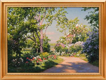 JOHAN KROUTHÉN, olja på duk, signerad och daterad 1920.