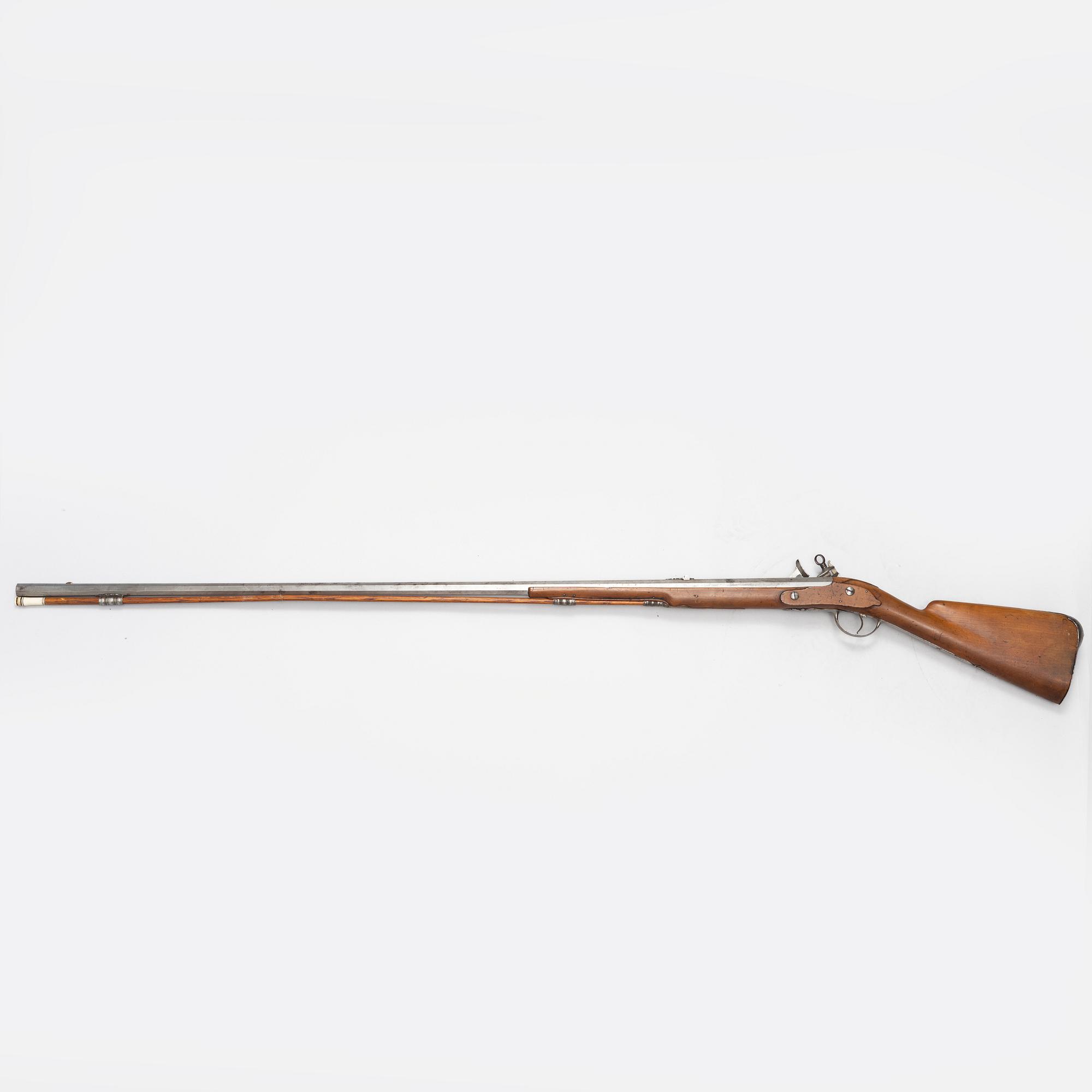 Snaphaunce gun, signed Balthasar Zellner, first half of the 18th century.