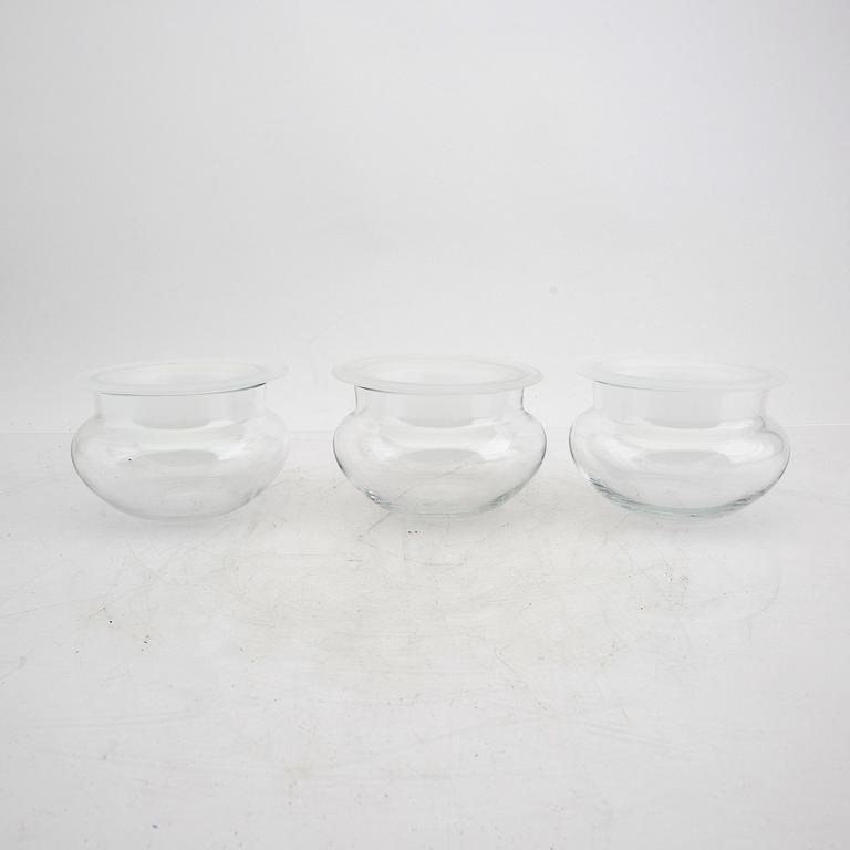 A set of six glass bowls by Signe Persson-Melin.