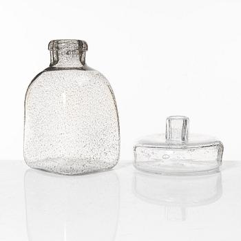 Carina Seth Andersson, two glass vases,