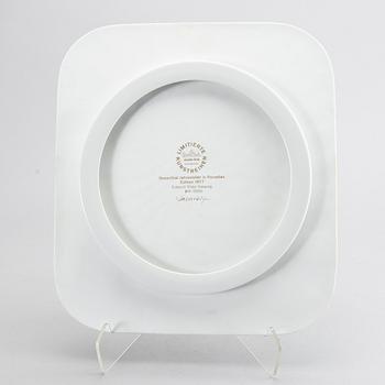 VICTOR VASARELY, Rosenthal, Edition-77, porcelaine.