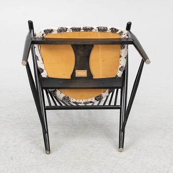 Sonna Rosén, karmstol, "Solfjädern", AB Nässjö stolfabrik, 1950/60-tal.
