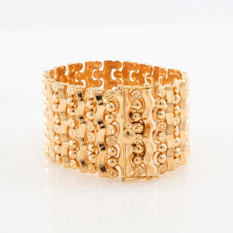 Bracelet 18K gold, Tosato Bruno Vicenza Italy.