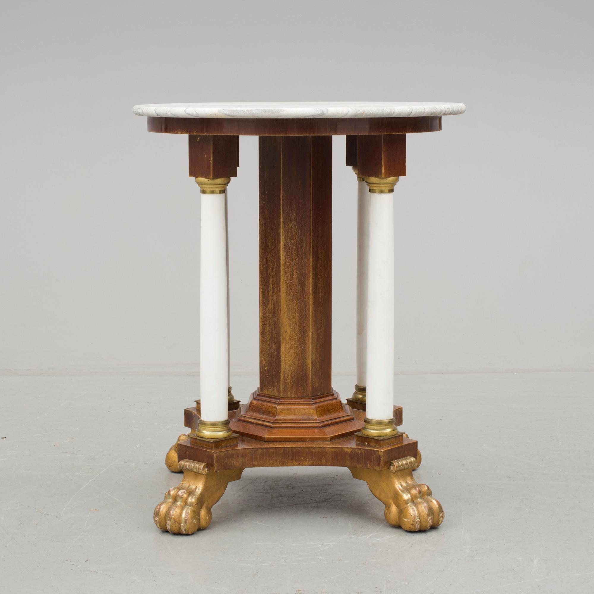 BORD, empirestil, 1900-talets första hälft.