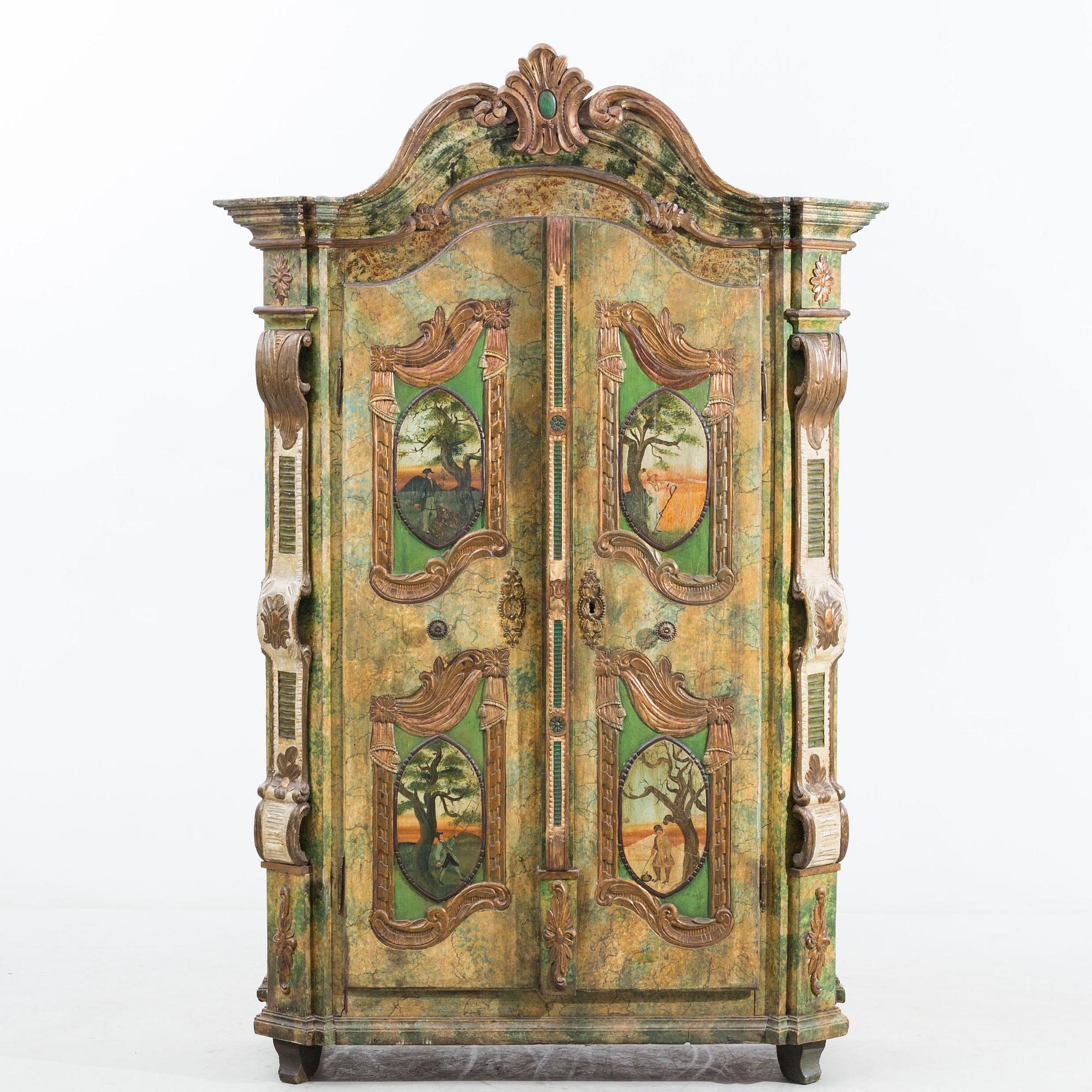 SKÅP, Österrike Louis XV-stil , omkring 1800.