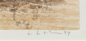 Lars Lerin, Archipelago Harbour.