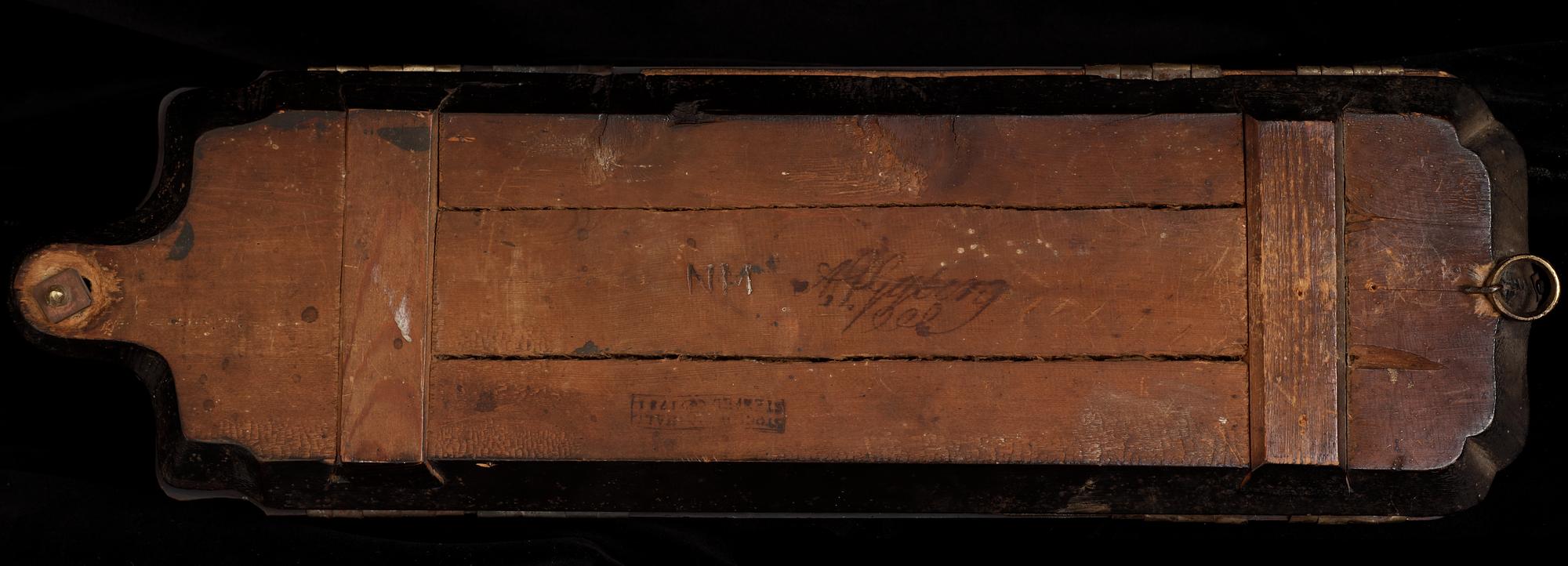 SPEGELLAMPETTER, för ett ljus, ett par, av Nils Meunier (mästare i Stockholm 1754-1797). Gustavianska.