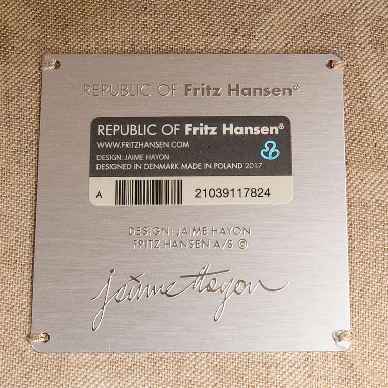 Jaime Hayon, Armchair, "Ro JH1" for Fritz Hansen Denmark, 21st century.