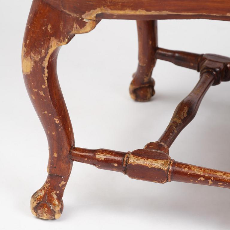 Stolar, tolv stycken, Stockholmsarbeten, 1700-talets mitt, Rokoko.