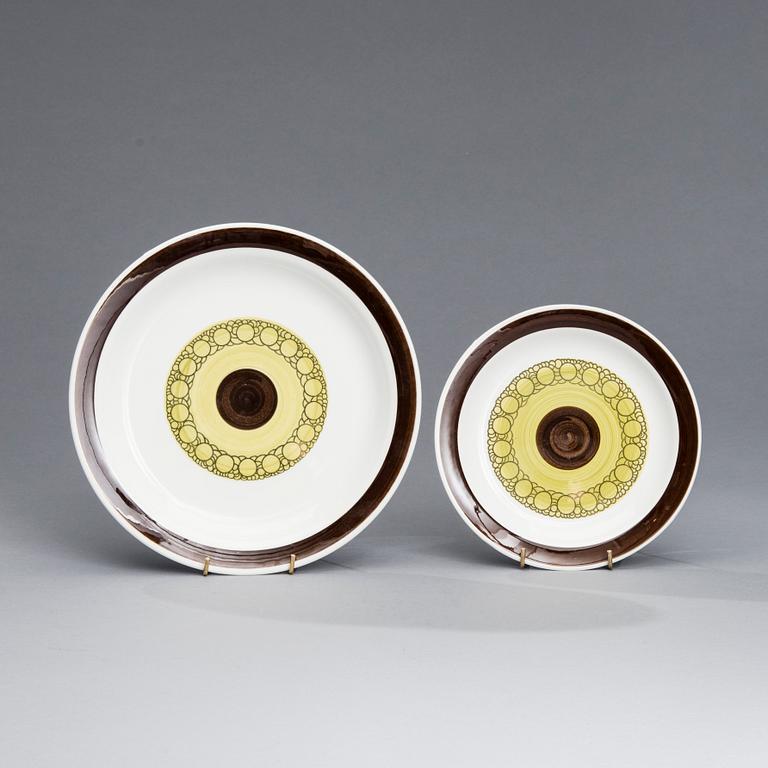 SERVISDELAR, porslin, 23 delar, "Drott", Rörstrand, 1900-talets andra hälft.