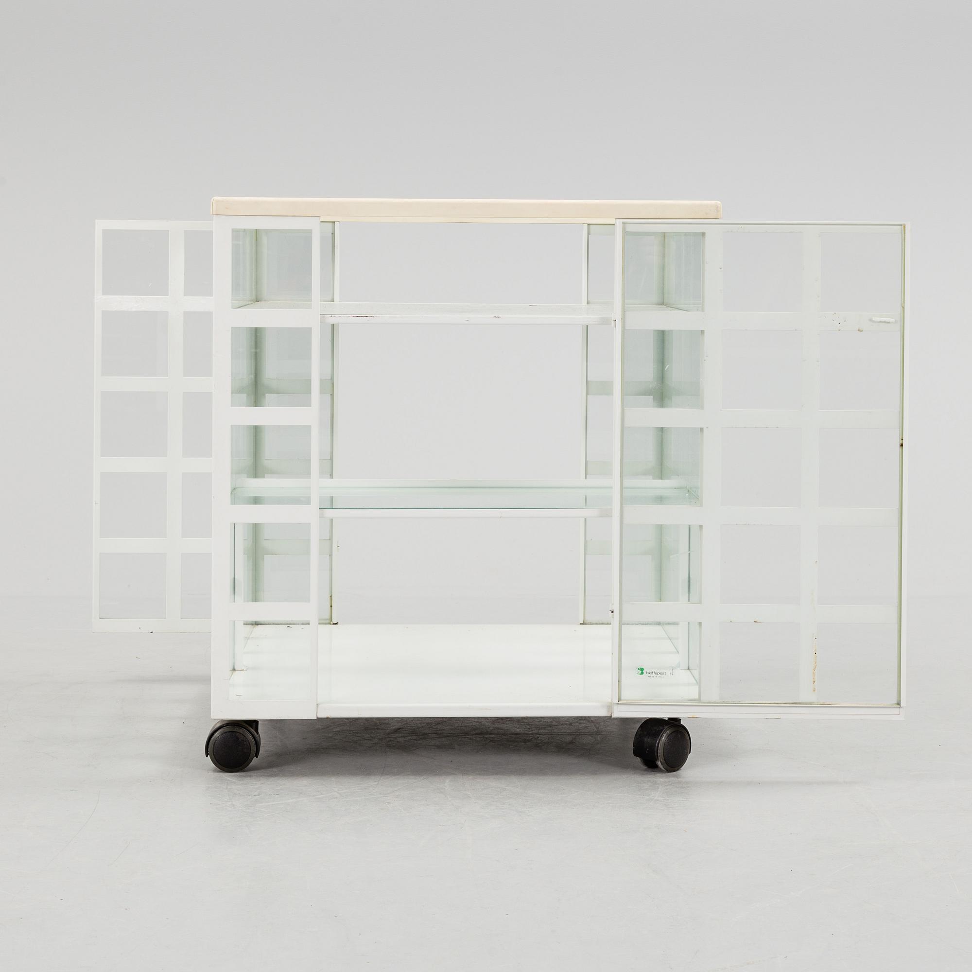 ANNA ANSELMI, a 'Go Go' drinks trolley from Bieffeplast, Padova, Italy, 1980's.