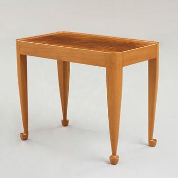 Josef Frank, a mahogany side table, Svenskt Tenn, a smaller version of the model "Diplomat", model 2073.