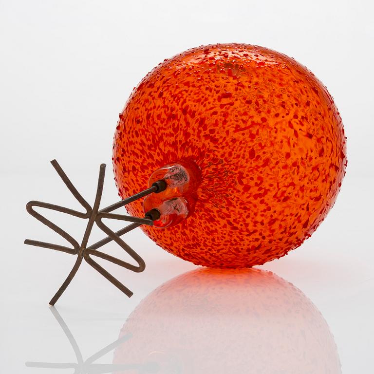 Alessandro Pianon, "Pulcino", skulptur, glas, Vistosi, Murano, Italien 1960-tal.