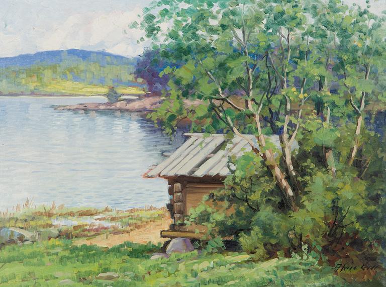 Arthur Heickell, Maisema.