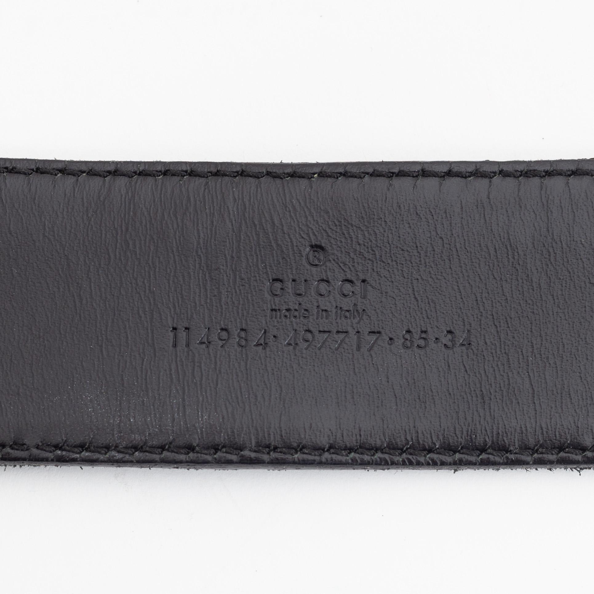 Gucci, a belt, size 85 34.