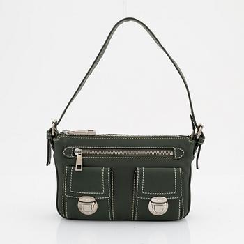 Marc Jacobs, a green leather 'New Cammie' handbag.