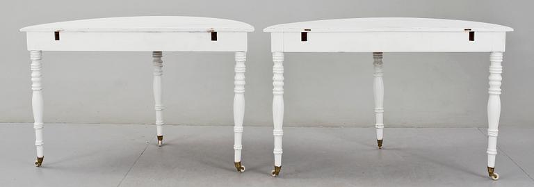 MATSALSBORD, 1800-talets andra hälft.