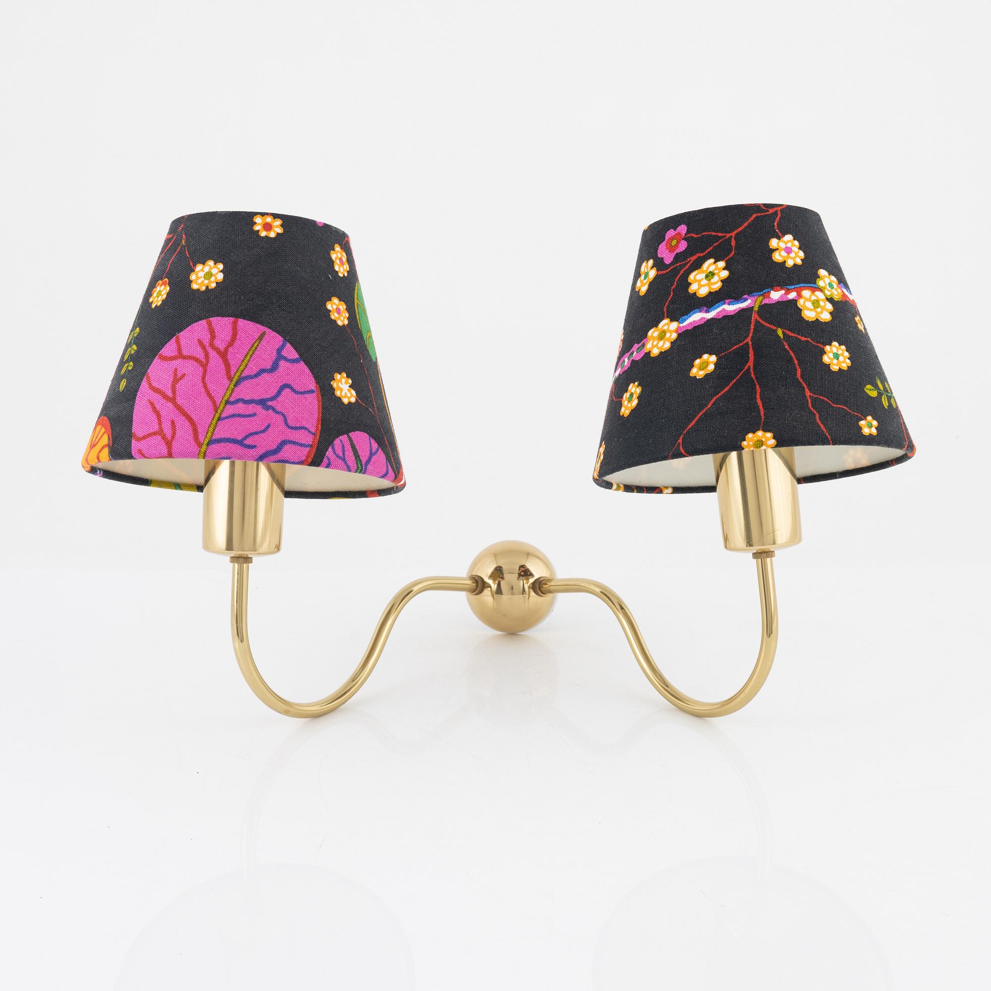 Josef Frank, vägglampa, modell 2335, Firma Svenskt Tenn.
