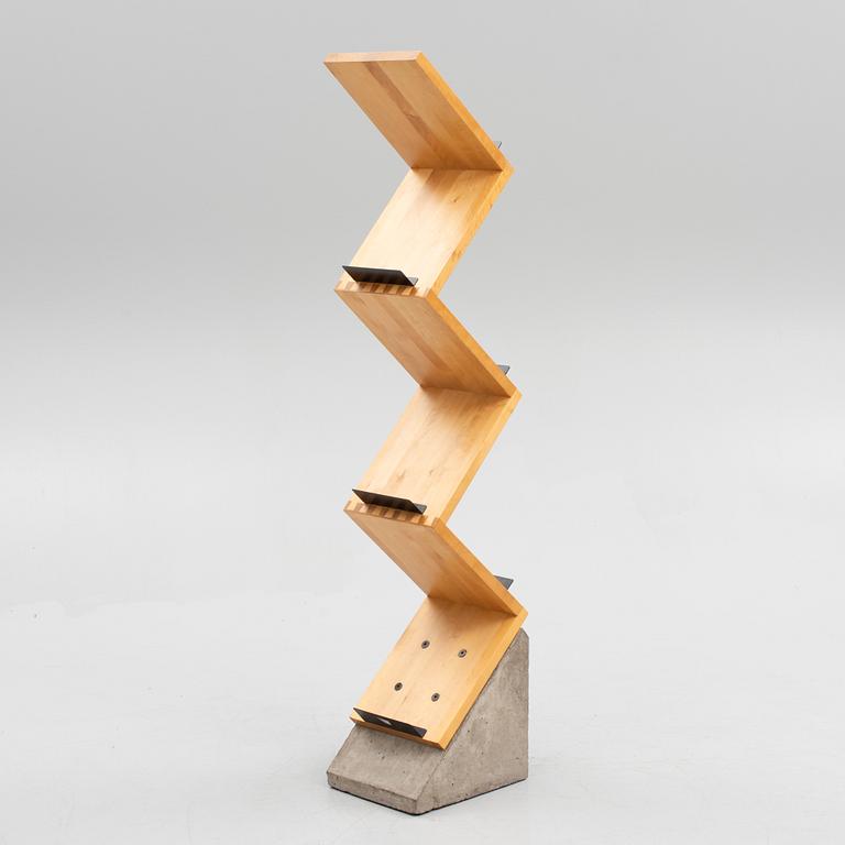 Jonas Bohlin, bookcase, "Zink", Källemo.