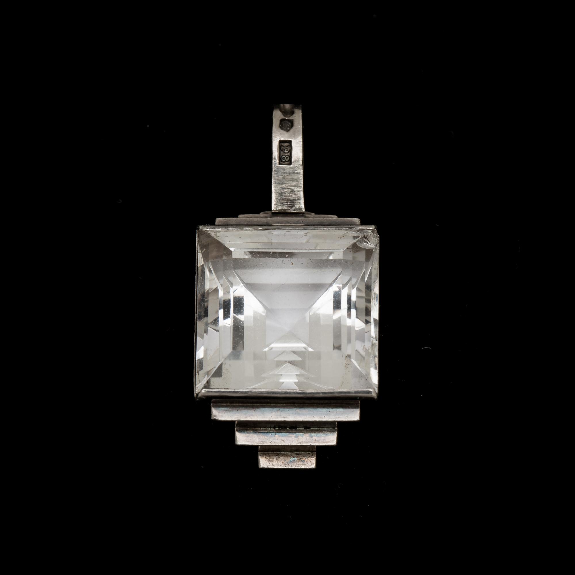 HÄNGSMYCKE, sterling silver, Wiwen Nilsson, Lund, 1941.