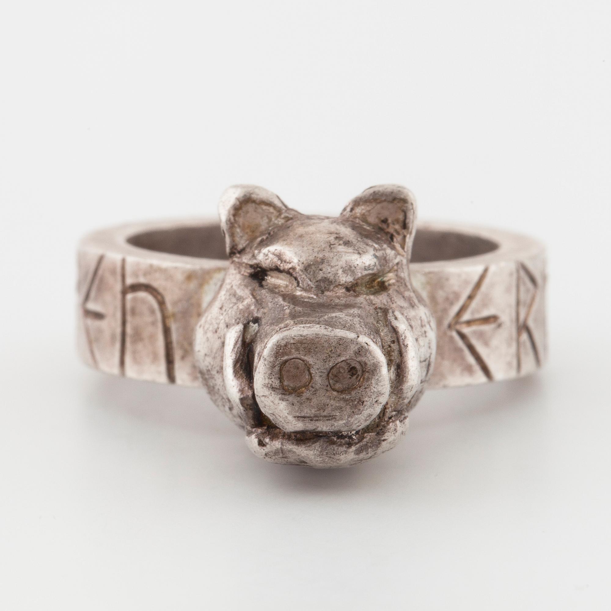 ERNST BILLGREN, Stockholm, 2002, ring.