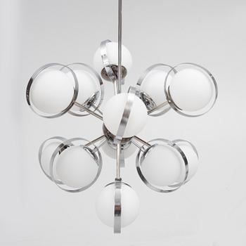 Ceiling lamp, Sputnik model, 1970s.