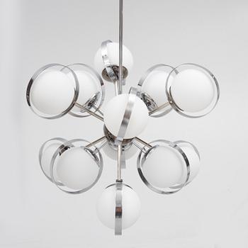 Ceiling lamp, Sputnik model, 1970s.