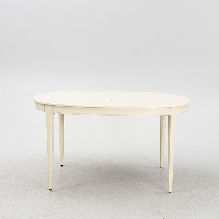 Carl Malmsten, matgrupp, 7 delar, "Herrgården", Åfors Möbelfabrik, 1900-talets andra hälft.