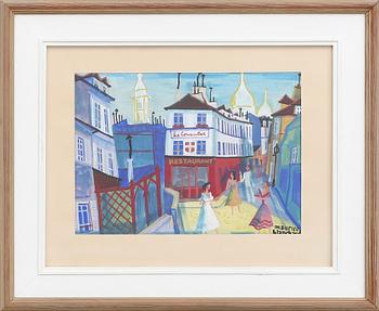 Maurice Blanchard, Gatubild Paris.