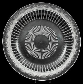 SKÅLFAT, glas. Lalique, Frankrike.
