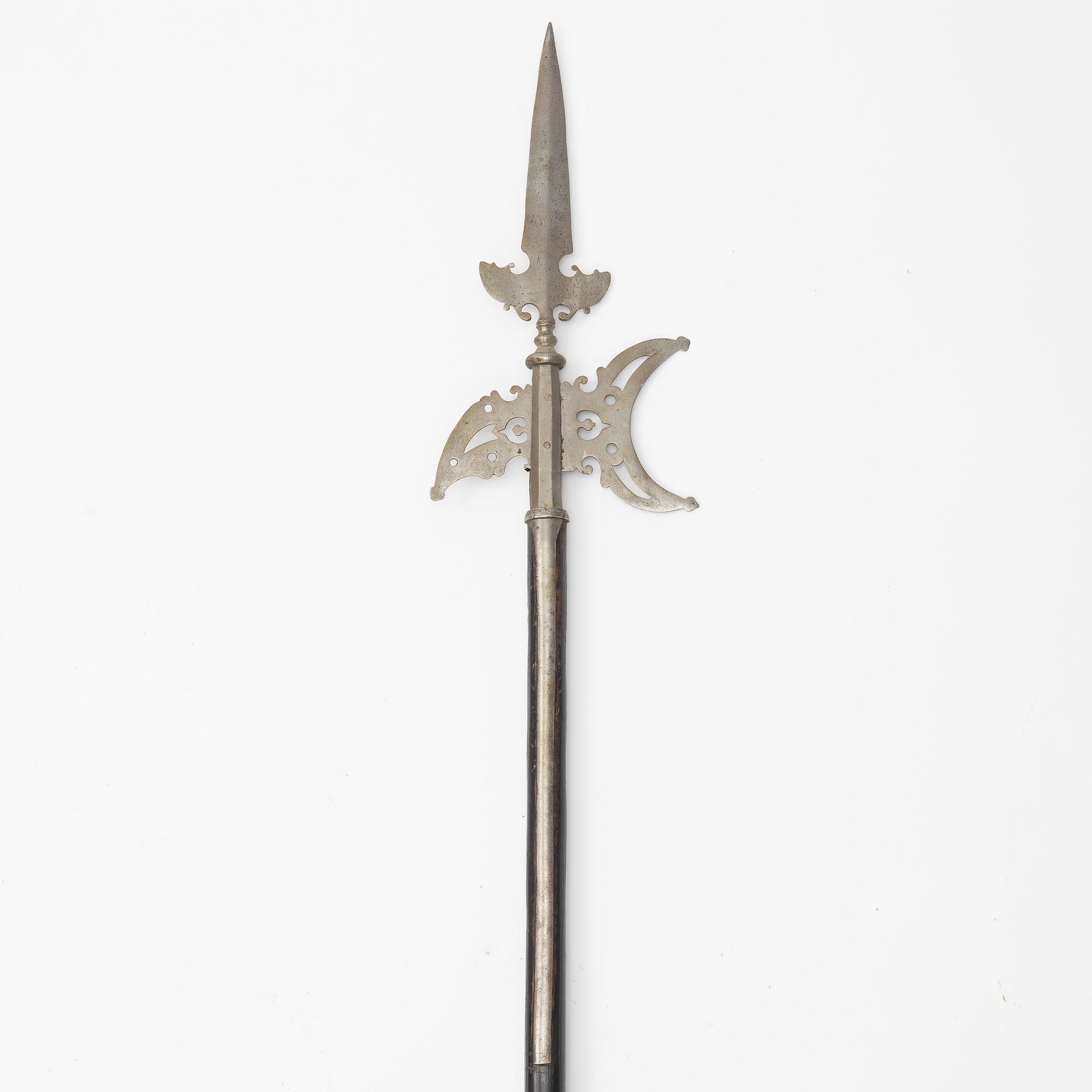A 18th century halberd.