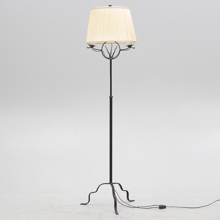 Edvard Hagman AB, a floor lamp model "3635", Norrköping, 1930s.