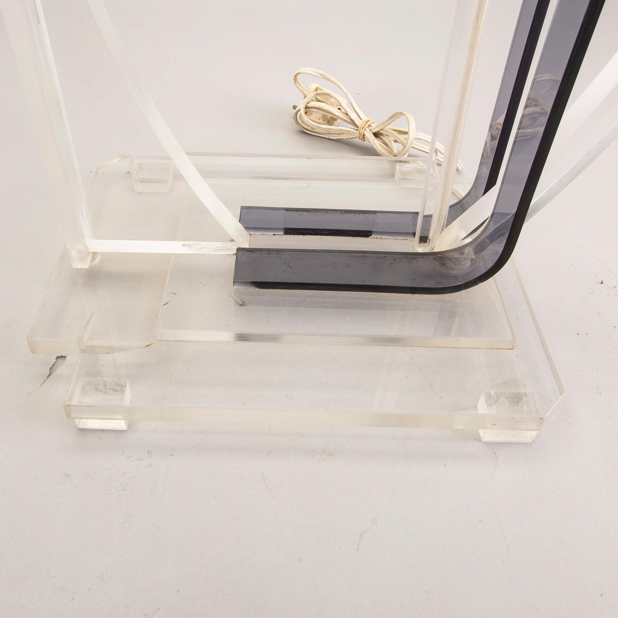 Bordslampa 1900-talets senare del.