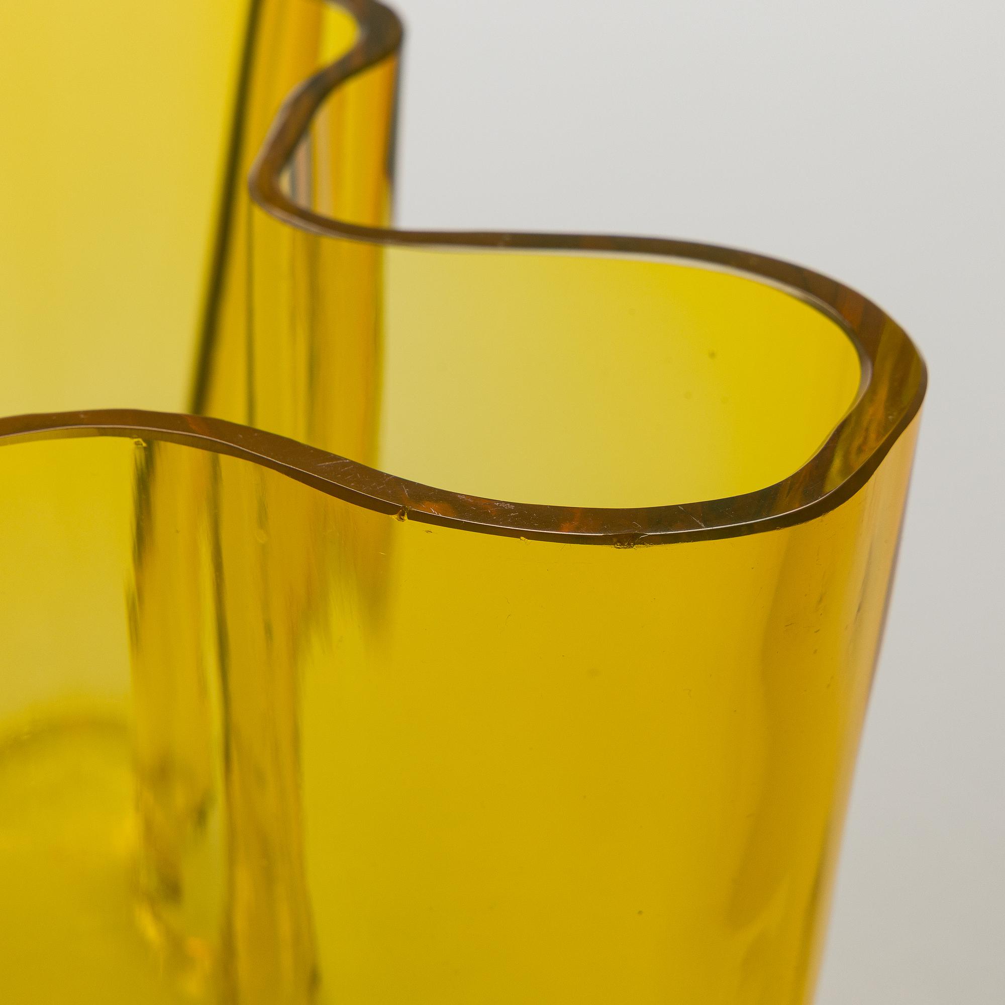 Alvar Aalto, vas, modell 9750, Iittala Glasbruk ca 1950-1953.