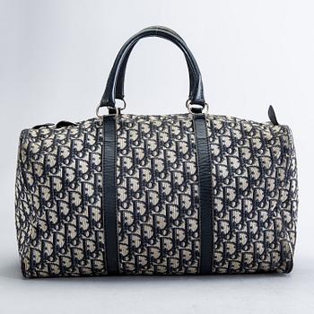 Christian Dior, two canvas handbags.