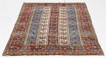 Rug, Ghom, approx. 205 x 135 cm.