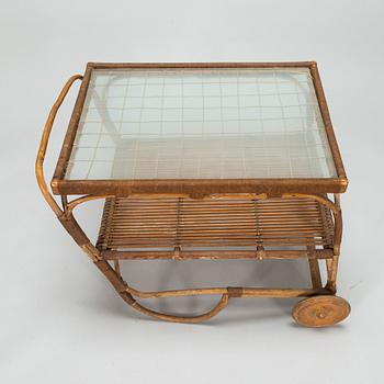 Serveringsvagn, 1900-talets mitt.