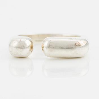 Georg Jensen company, sterling silver ring, design by Agnete Dinesen.