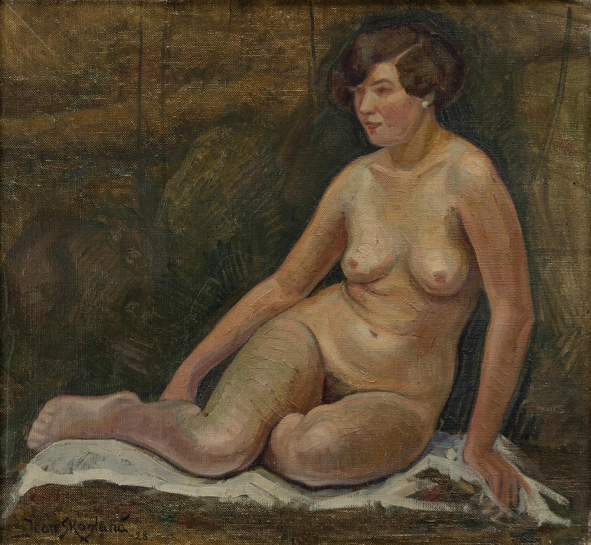 Jean Skoglund, Model study.