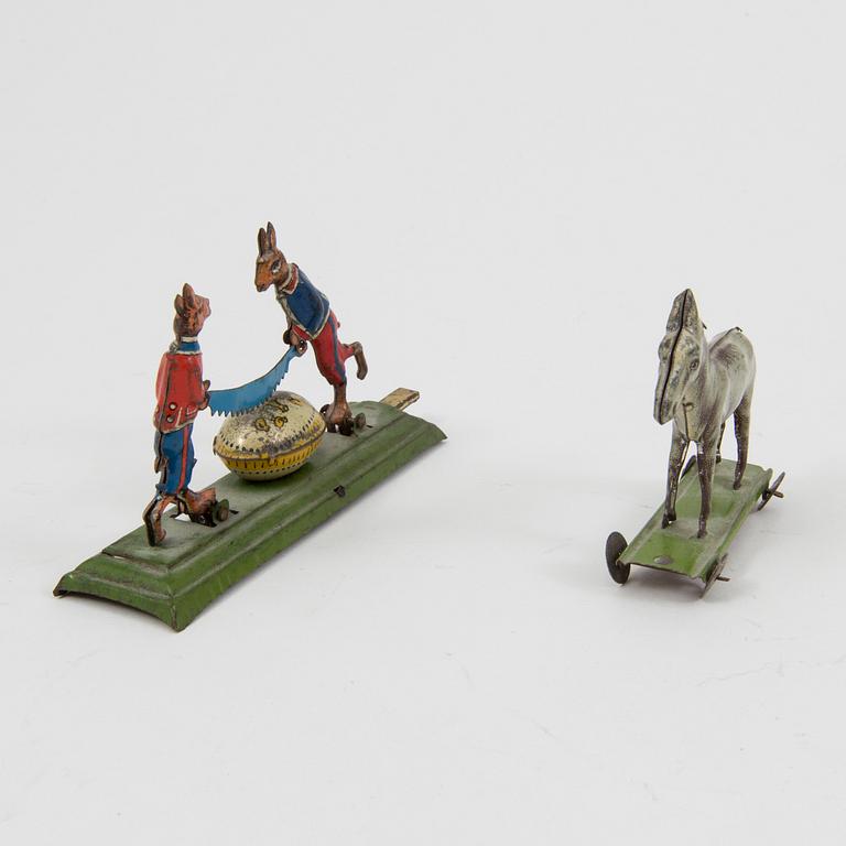 Two german tinplate Penny toys c. 1910.