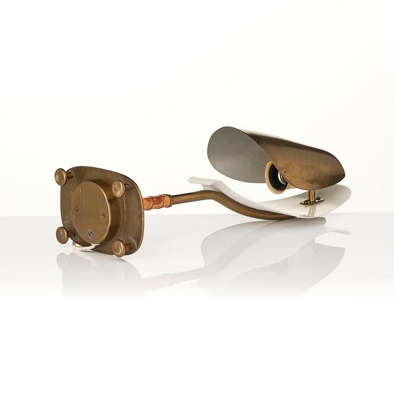 Harald Notini, a rare table lamp model "15582", Arvid Böhlmarks Lampfabrik, Stockholm, 1950s.