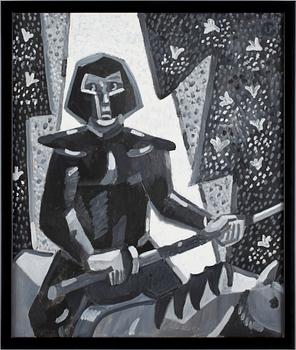 IVAN GRÜNEWALD, olja på duk, monogramsignerad, 1978.