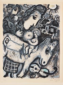 647. Marc Chagall, "Village gris".