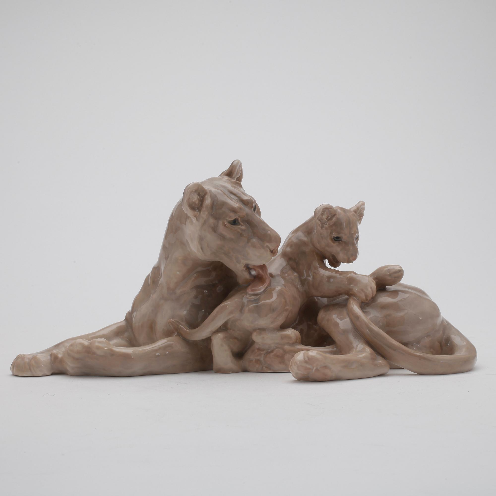 FIGURIN, porslin, Laurits Jensen, Bing & Gröndahl, 1900-talets andra hälft.