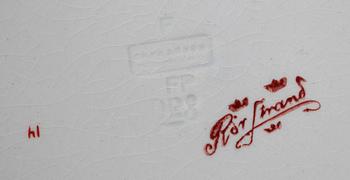 KRÄFTSERVIS, 13 delar, flintgods, Rörstrand, tidigt 1900-tal.